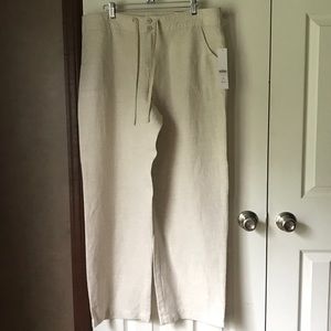 Natural Linen Pant